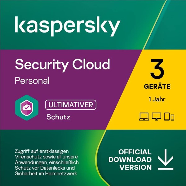 Kaspersky Security Cloud Personal - www.softperten.de